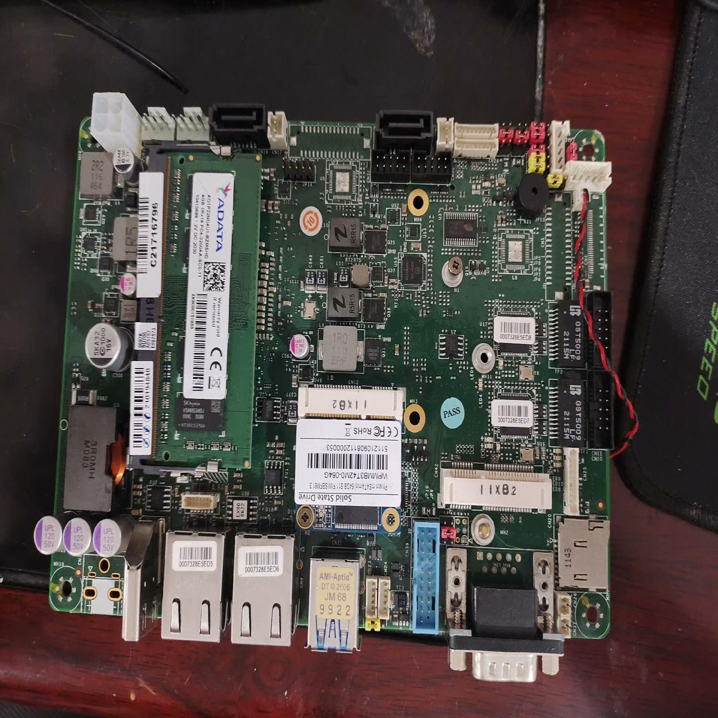 （设备配件），路由   .7300散热片2m软u带无i5双千兆，主板接口