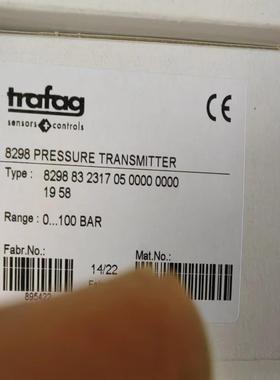 trafag 8298.83.2317 压力传感器 全新原装
