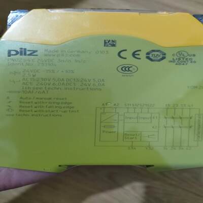 皮尔兹安全继电器订货号750104/751104