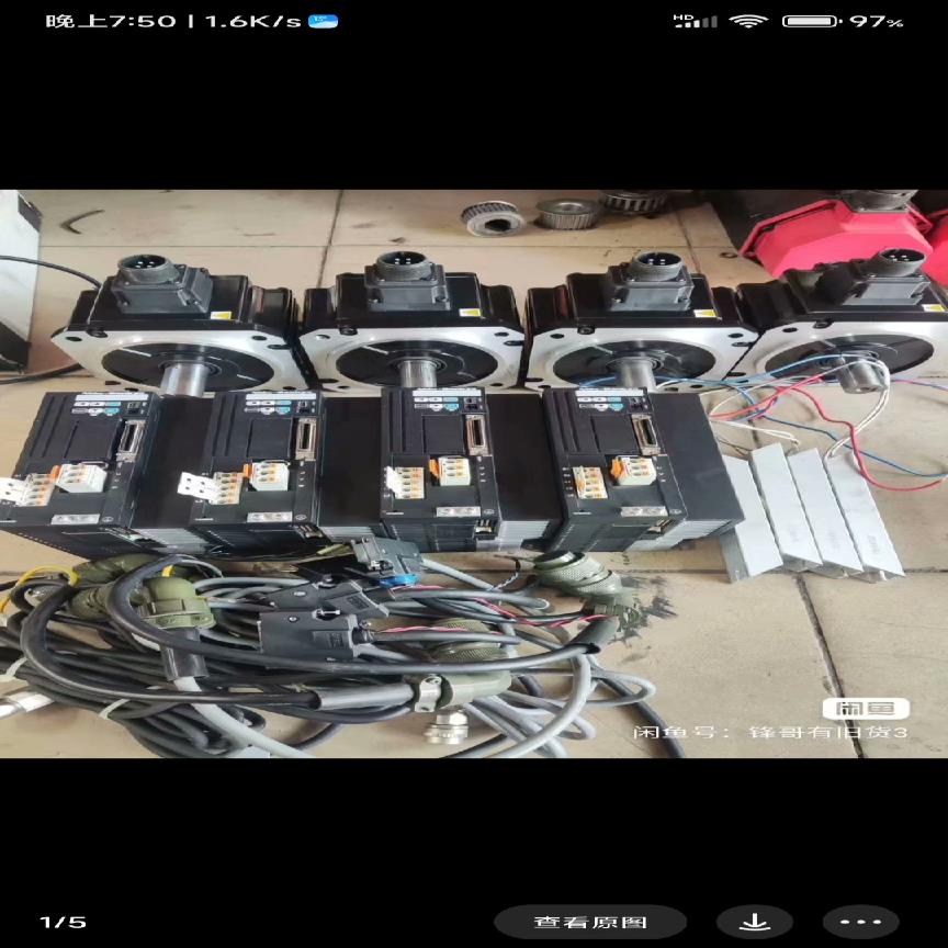 [德峰]三协sankyo伺服1000w，驱动器DA24A11，电机M