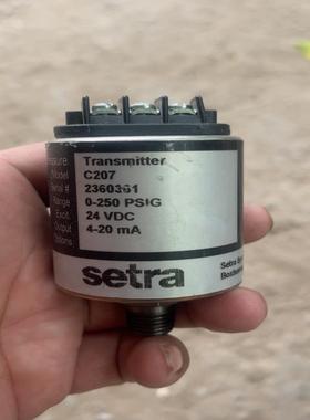[德峰]setra西特 C207 压力传感器 0-250PSIG 压