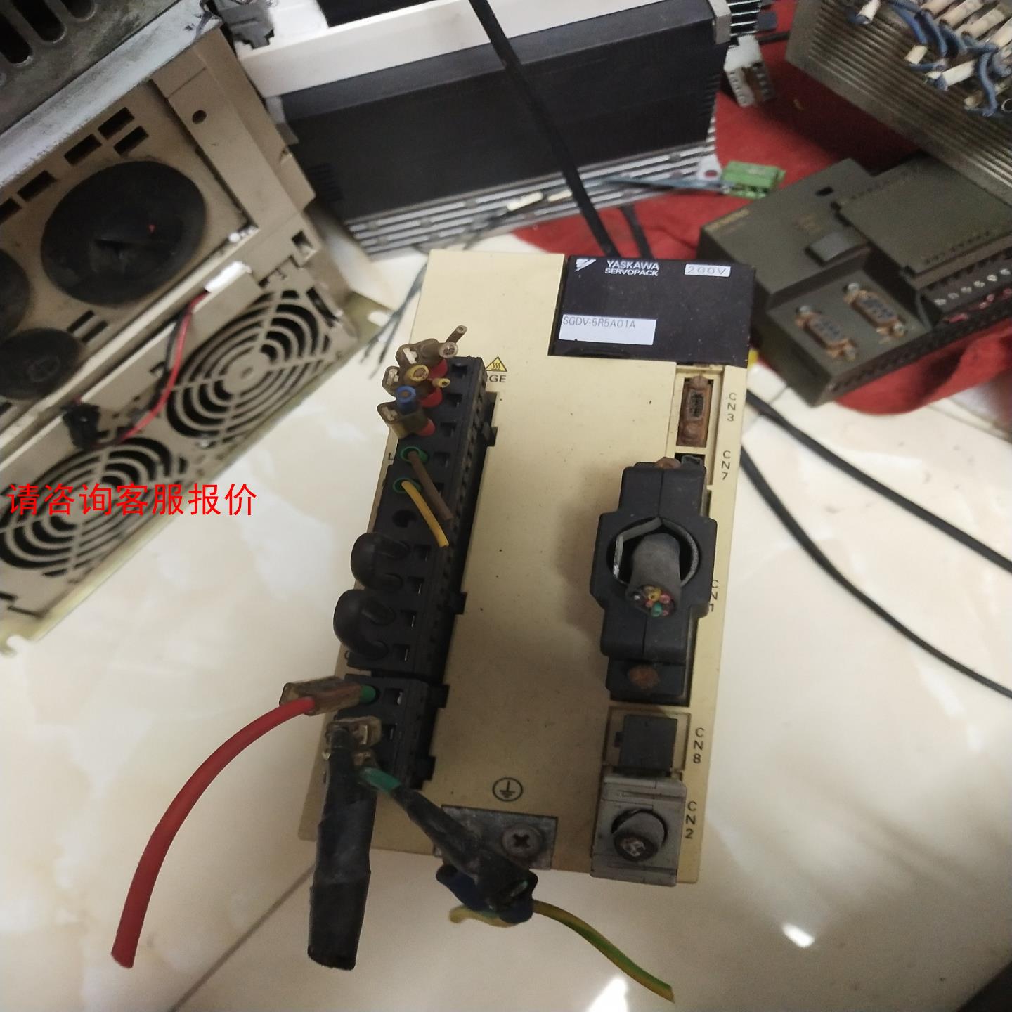 安川伺服驱动器SGDV－5R5A01A拆机质量好的