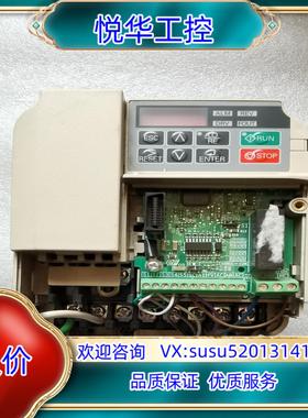 原装安川变频器CIMR-JBBA0006BBA  0.75KW议