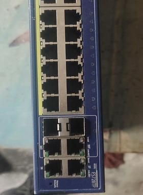 Netgear/网件 FS728TPv2 网管交换机。