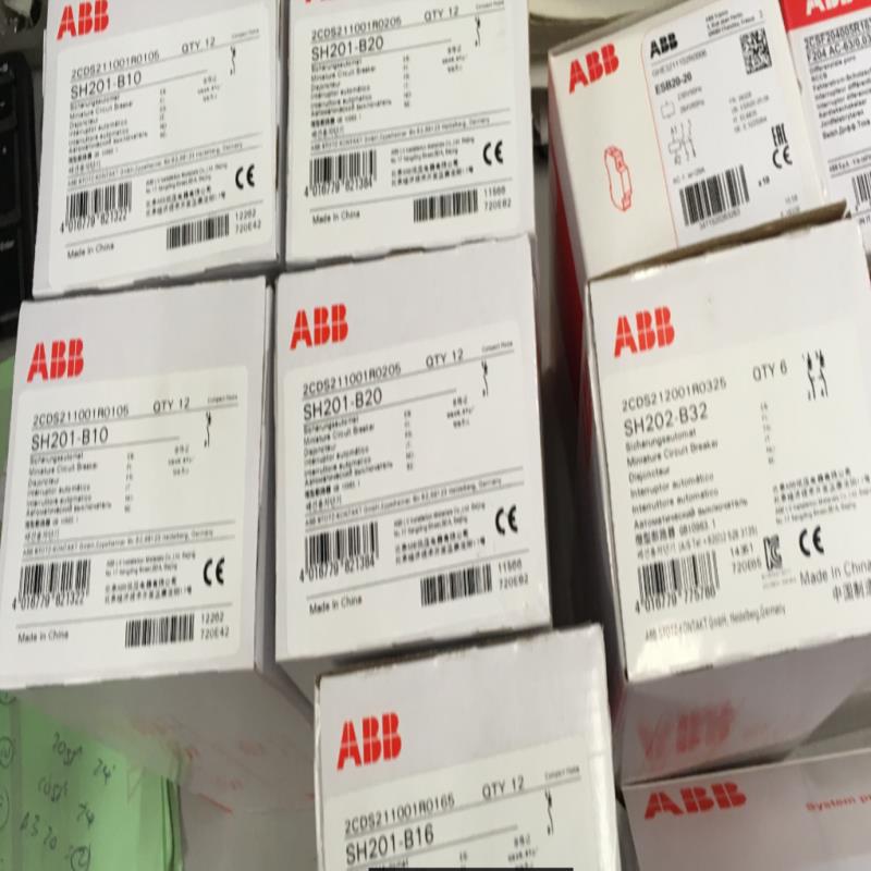 ABB微型断路器 SH201-B25， SH201-C25， SH201-C25NA议价