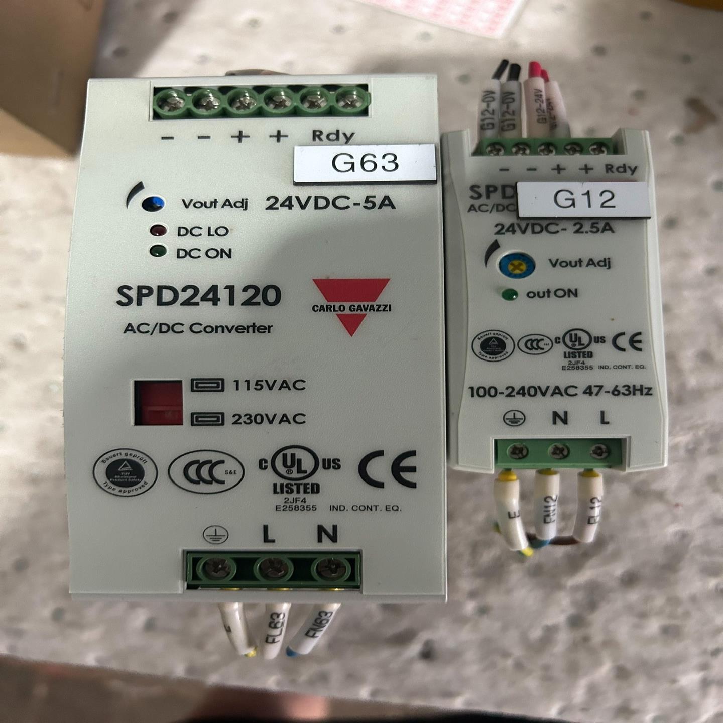 瑞士佳乐原装精品的抗干扰单相导轨式小型稳压开关电源，SPD2