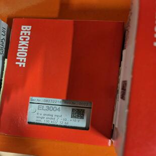 代理倍福EL1098,全新原装正品行货