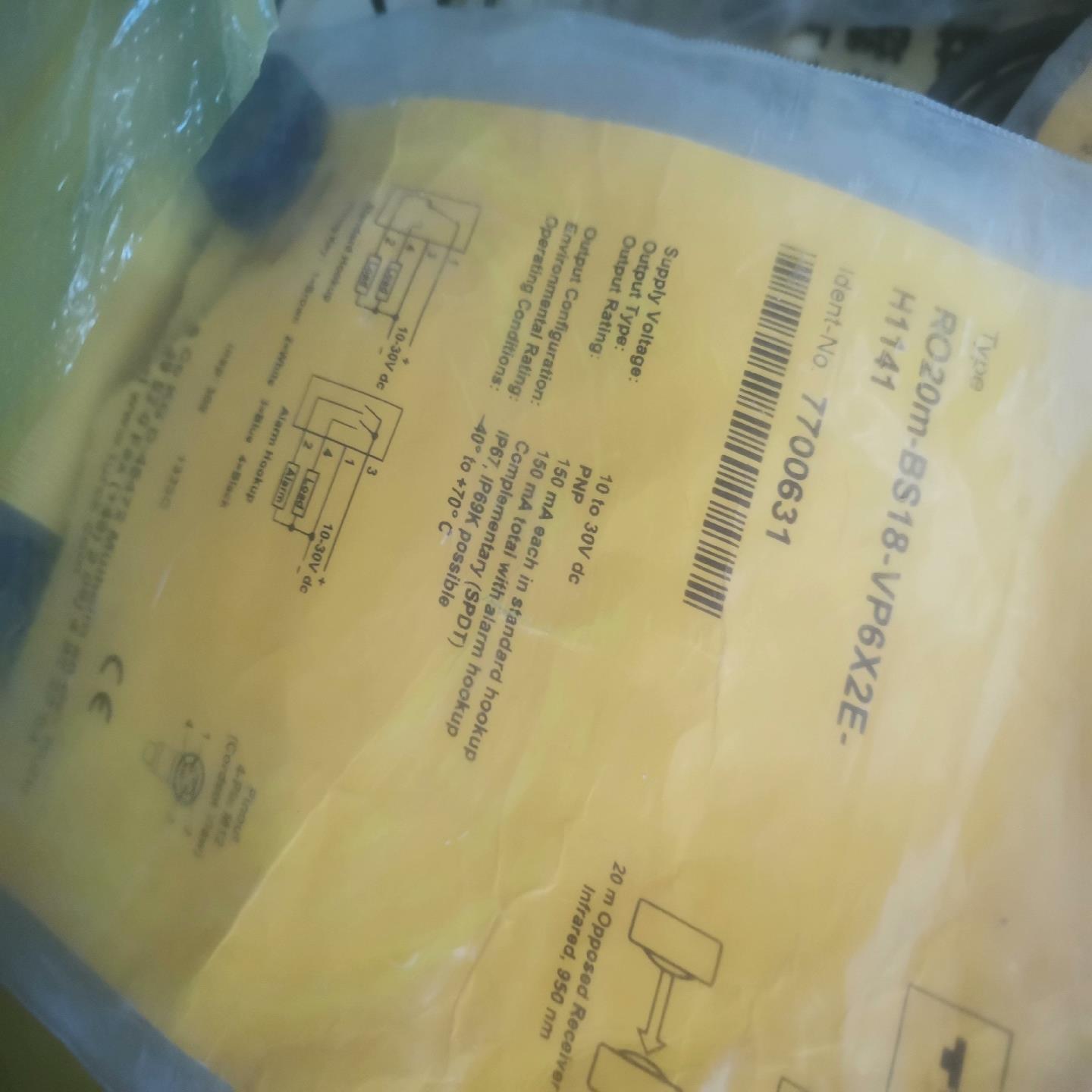 图尔克TURCK全新原装 RO20M-BS18-VP6X2E