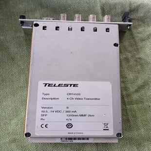 [德峰]TELESTE泰勒斯特 ，4通道视频发射器，CRT410S，
