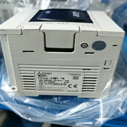 议~三菱PLC FX3GA-24MT-CM 九成新