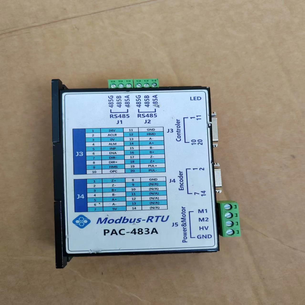 [德峰]音圈电机固晶混合驱动器 PACA483 软着陆力位-控制器