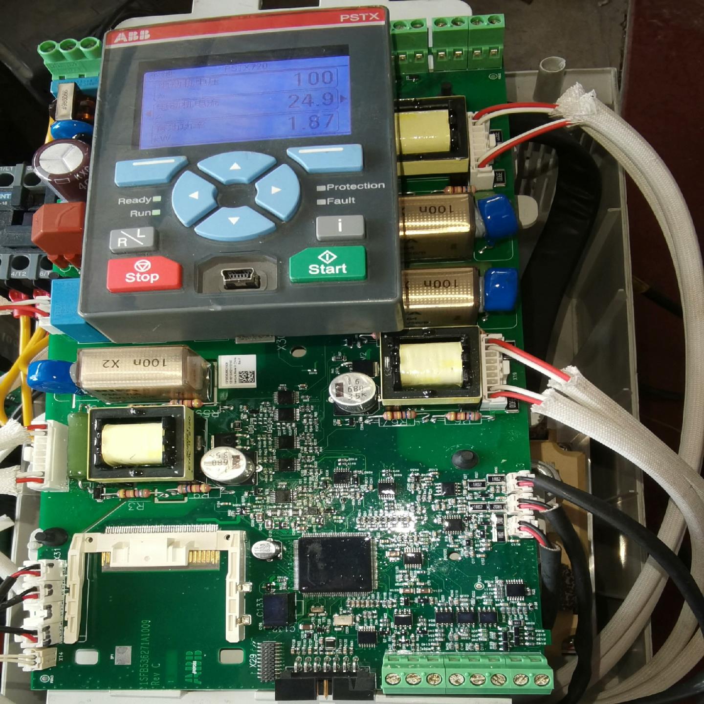 （设备配件）ABB软启动器控制板，PSTX720，1SFB536271A