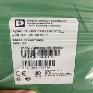 2989527菲尼克斯 SWITCH 议价 5TX 汇生