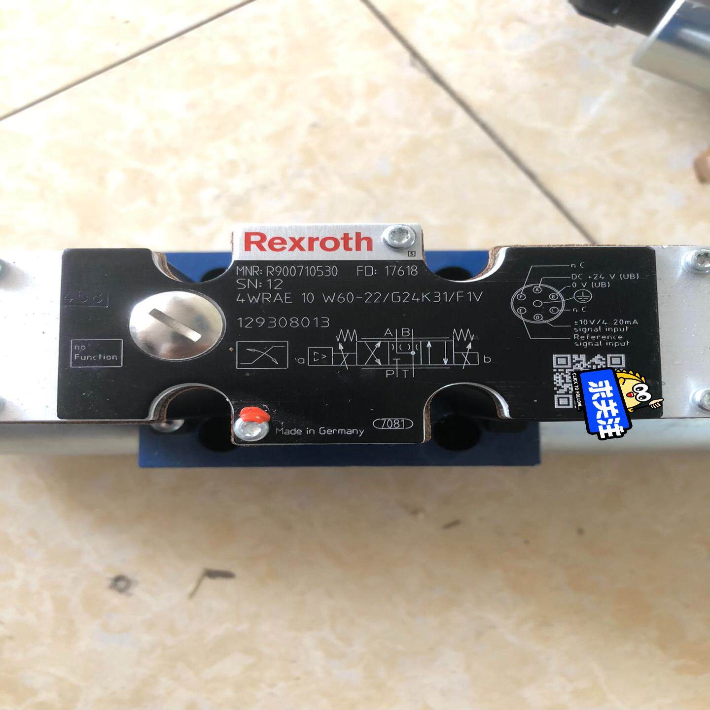 R900710530  4WRAE10W60-22/G24K