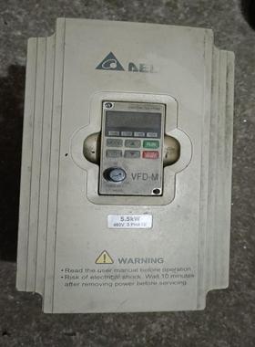 台达变频器VFD055M43A 成色如图 议价