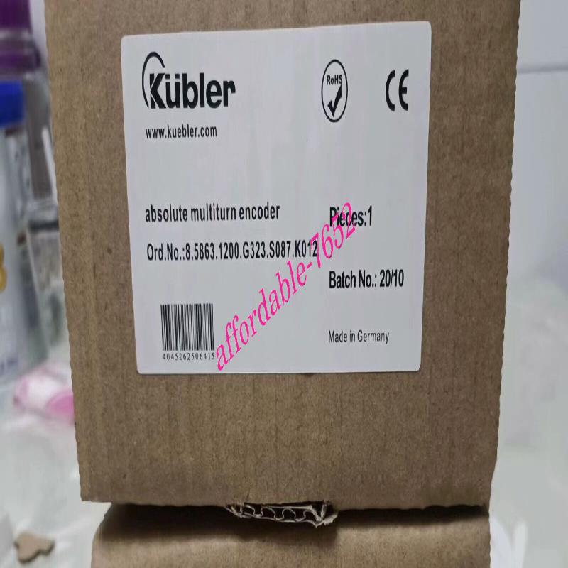 原装供应KUBIER 绝对多圈编码器 8.5863.1200.G323.S087.K012