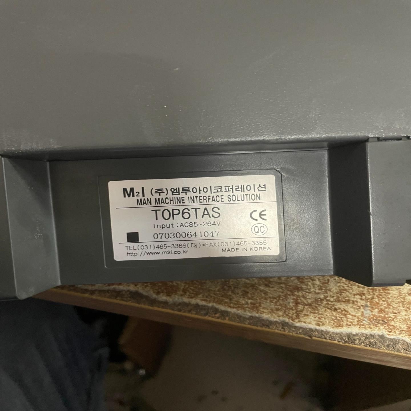 （设备配件）TOP6TAS触摸屏10.1寸功能正常