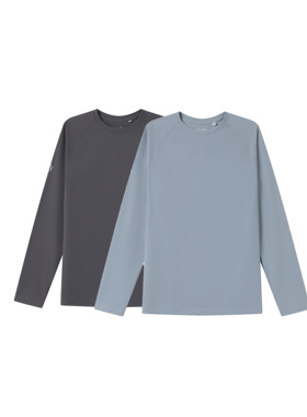 EntryLev修身弹力训练衣健身运动紧身显大透气速干长袖