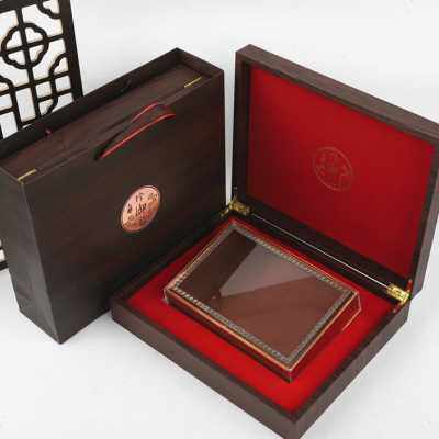 古风珍御品通用雕刻包装盒西洋参花旗参干贝石斛鲍鱼礼盒空盒子空