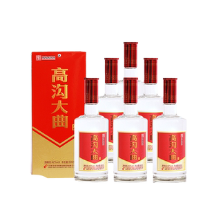 高沟大曲42度500ml*6瓶酒整箱 自饮江苏今世缘酒春节礼品年货送礼