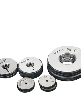 螺纹环规通止牙规M105M106M107M108M110M112M114M115*6*4*3*2*1.5