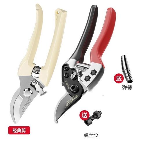 日本原装剪树枝专用剪刀316不锈钢剪刀修枝剪园林艺专用修剪树枝