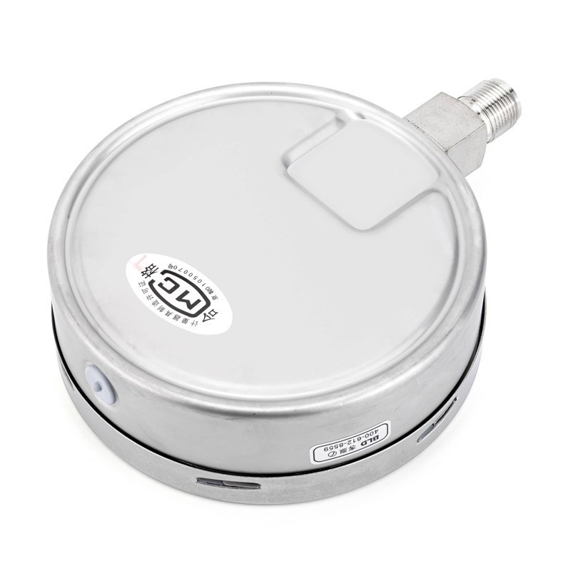 北京BLD布莱迪 YTH-150全不锈钢压力表 蒸汽径向锅炉耐高温大表盘