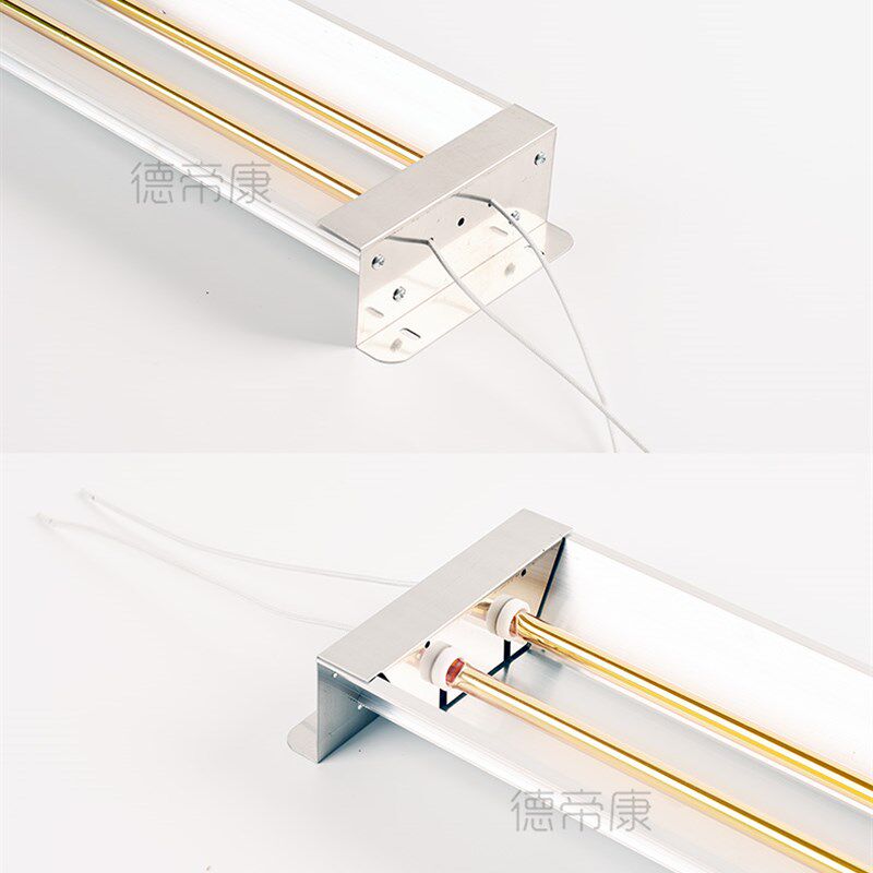 黄金管光波理疗加热灯取暖器烘干灯烤漆灯烘干房汽车红外线烤灯
