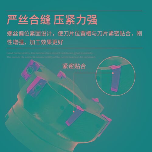 数控飞刀盘BAP400R加工中心铣床90度直角面铣刀盘1604刀片刀盘63