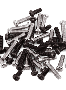 [1000只] M5*6/8/10/12/14/16/20 PM十字圆头/盘头机牙螺丝钉