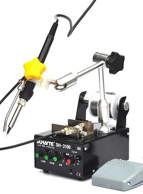 脚踏式焊锡机DBL-80脚踩送锡机 焊线材工具 自动焊锡工具万向点锡