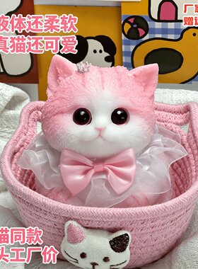 猫咪捏捏乐女生闺蜜小众感解压玩