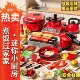 新年做饭玩具儿童迷你厨房小真煮网红爆款 仿真厨具男女孩生日礼物