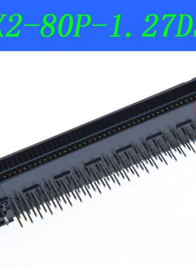 HRS  广濑 FX2-80P-1.27DSL 80芯公座 SCSI80针 连接器插座