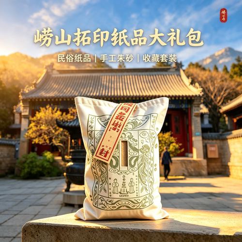 中元纸品全套礼包朱砂拓印加厚