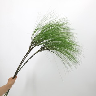 仿真花喷泉草下垂假花马尾松装饰花芦苇狗尾草插花花艺造型
