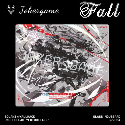 WALLHACK Futurefall未来降临限定玻璃鼠标垫电竞fps顺滑复刻版