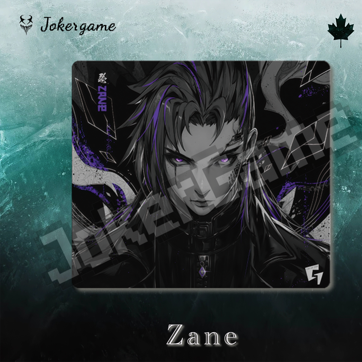 Glsswrks X Zane同款复刻限量版电竞钢化玻璃鼠标垫FPS打瓦顺滑