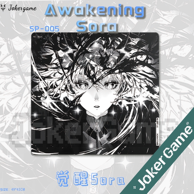 WALLHACKSP-005 觉醒Awakening Sora 钢化玻璃鼠标垫同款复刻fps