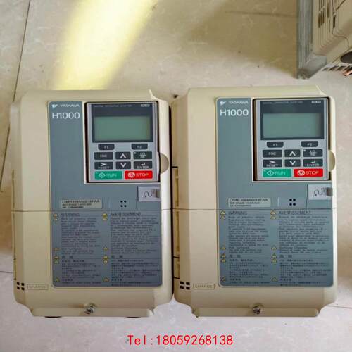 【非标价】安川H1000变频器，功率7.5/5.5千瓦，拆机功能包好，
