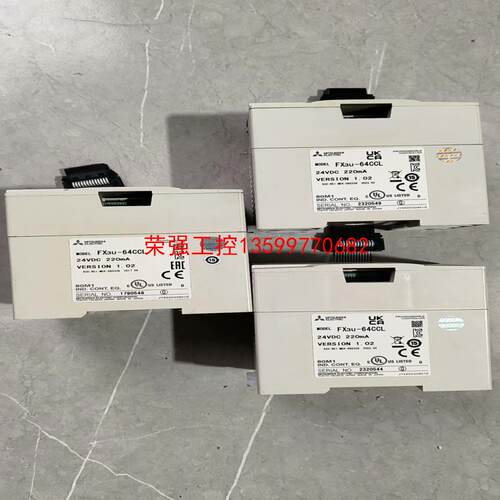 【荣强工控】FX3U-64CCL，实物拍摄，功能包好