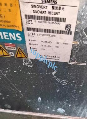原装供应Used Siemens 6SE7031-7EE85-0AA0 SIMOVERT Master Driv