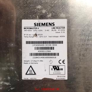 3ED0 3Cc08 西门子电抗器6SE6400 重量17公 非标价