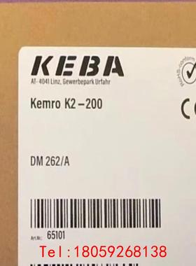 【非标价】科霸keba  DM262/A K2-200科霸控制器模块