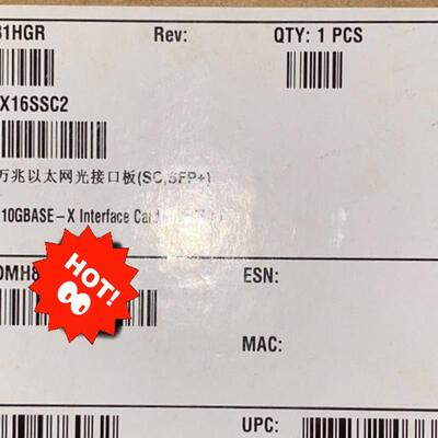 LE1D2X16SSC2,华为16口万兆光口板，S9303,