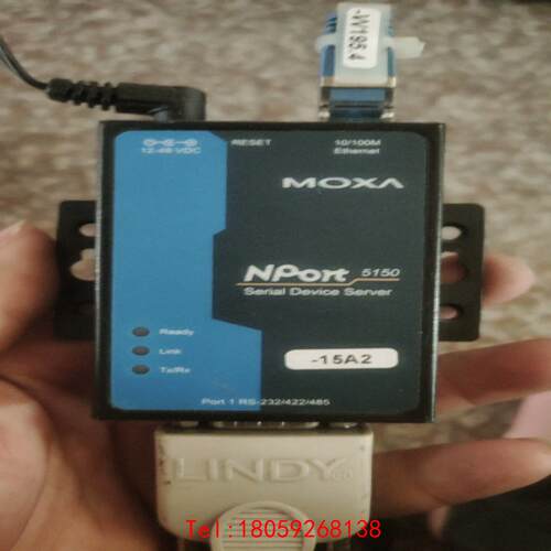 【非标价】摩莎MOXA NPort5150 1口RS232 422 4