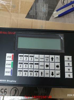 【非标价】米塔WP4059 Display控制面板，图为实物。配件齐全