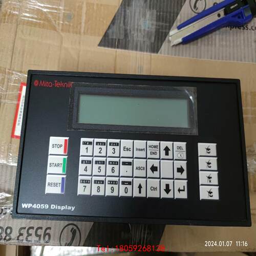 【非标价】米塔WP4059 Display控制面板，图为实物。配件齐全