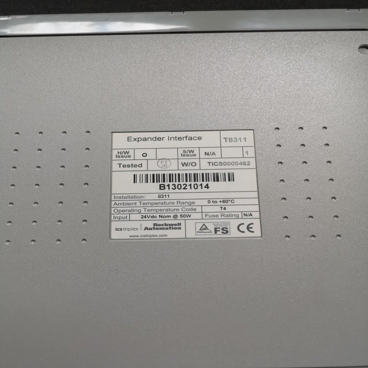 供应原装ics Triplex T8311 Tmr扩展器接口模块