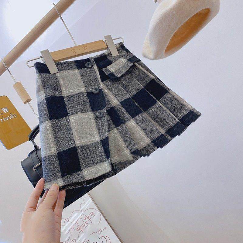女童半身裙2024秋冬加绒儿童格子百褶裙子洋派小女孩学院风JK短裙,童装/婴儿装/亲子装,半身裙,淘宝优惠券,粉丝福利购,淘宝优惠卷